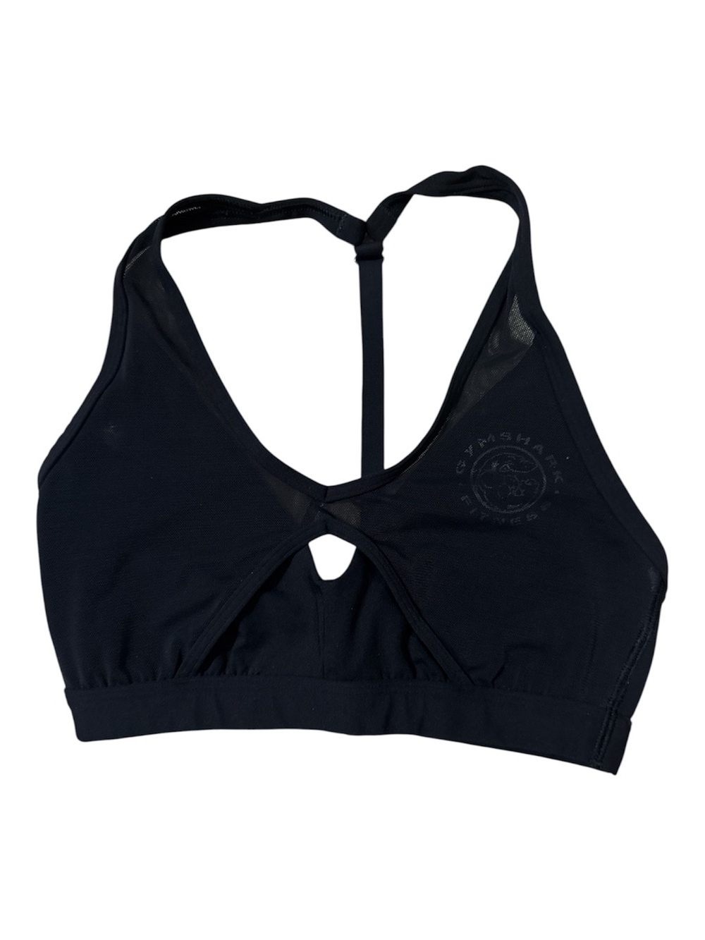 Gymshark Black Keyhole T-Back Sports Bra